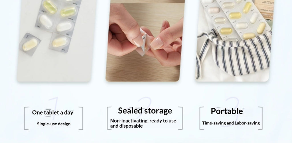 Disposable Water Emulsion Sample Travel Set Genuine Skincare Products