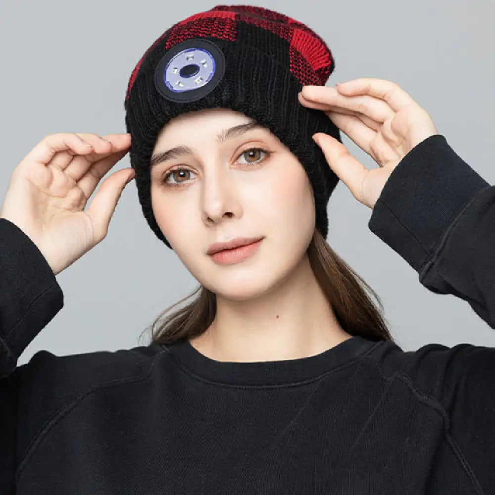 Bluetooth 5.0 LED Music Beanie