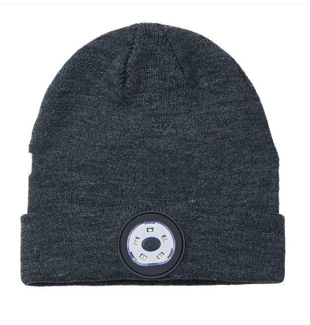 Gorro Auricular Bluetooth con LED Luminoso y Música Inalámbrica